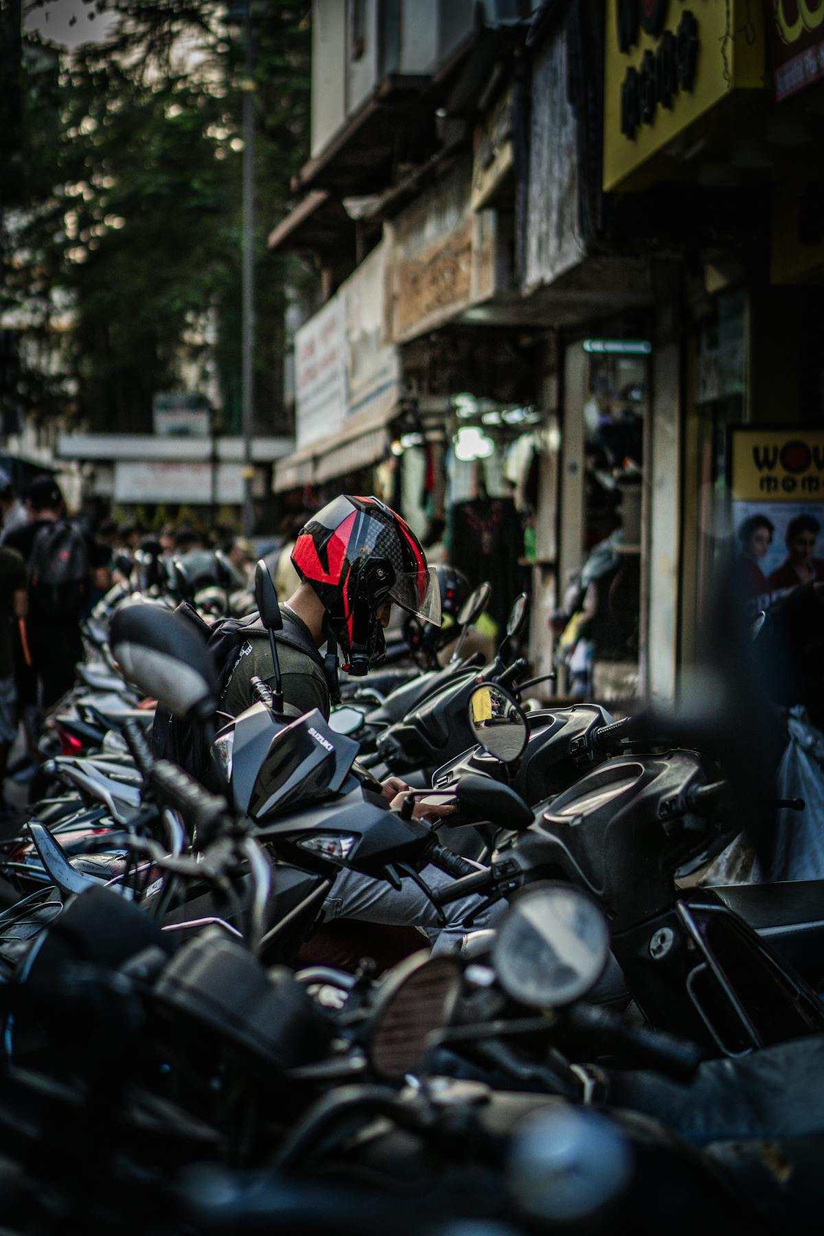 Motorbikes for delivery and field operations